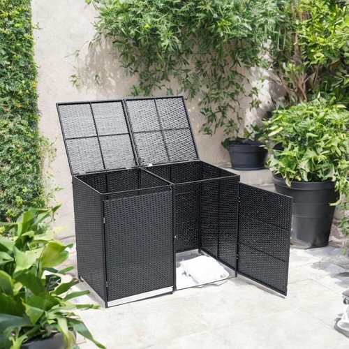 Double wheelie bin - storage, box