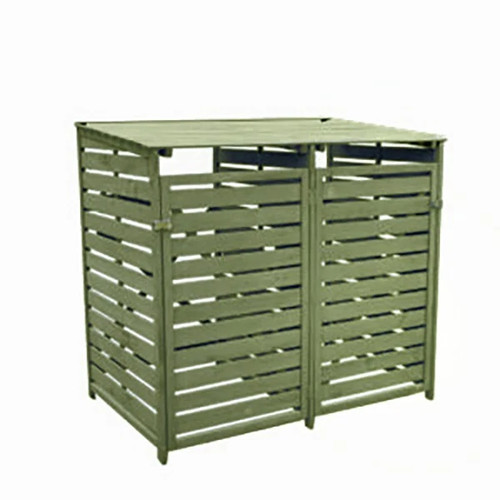 Bay wheelie bin - 2-bay,