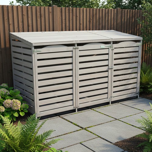 Wheelie bin storage - wheelie,