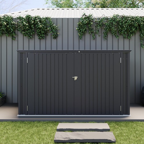 Triple double wheelie bin - double,