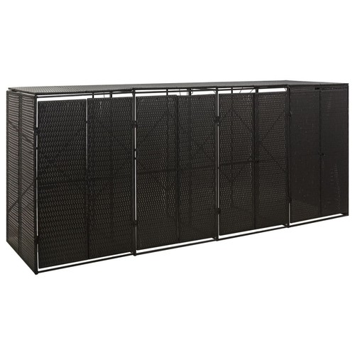 Wheelie bin shed - wheelie,