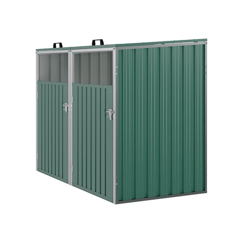 Double wheelie bin storage - double,