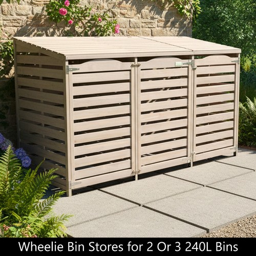 Wheelie bin storage - storage, unit