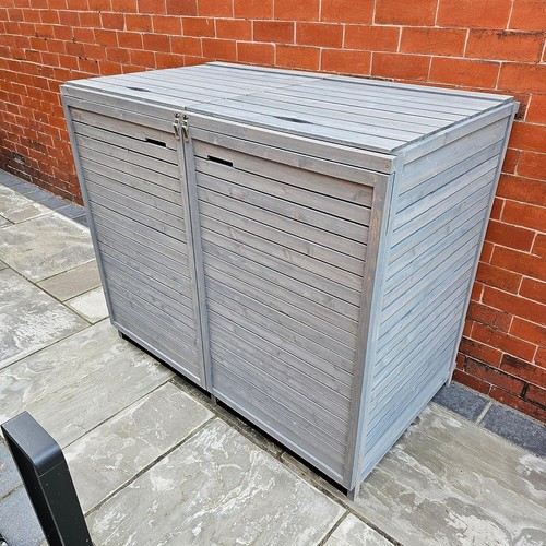 Large grey wooden outdoor - wooden,