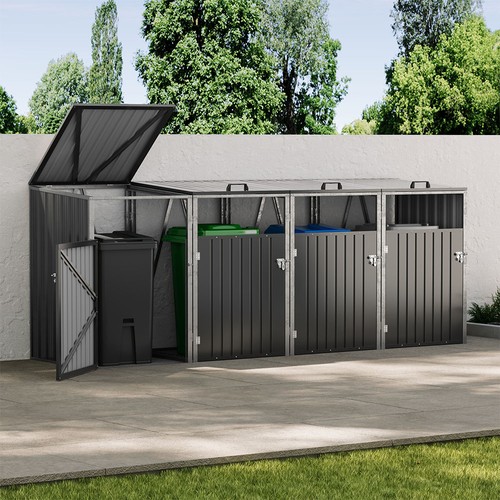 Garden wheelie bin - wheelie,
