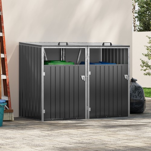 Double wheelie bin - double, storage