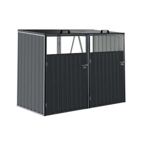 Double wheelie bin storage - wheelie,