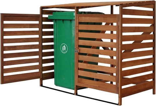 Double wheelie bin - wheelie,