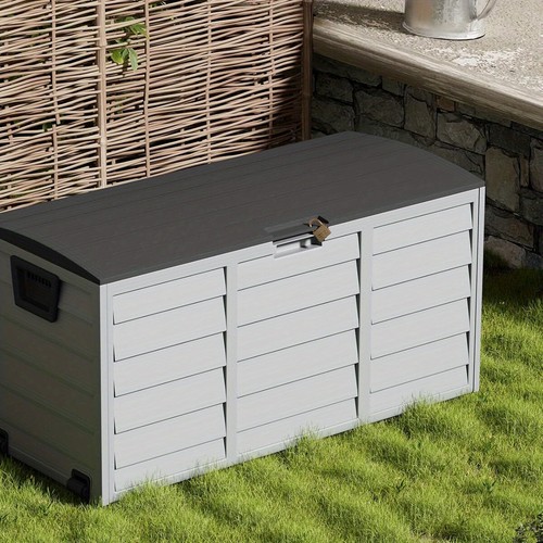 Large plastic garden storage - plastic,