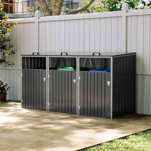 Galvanized steel wheelie - galvanized,