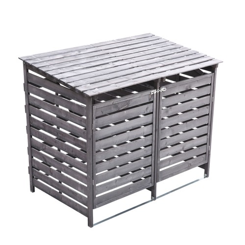 Large double wooden wheelie - large,